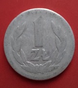 Moneta 1 złoty 1957 r. PRL (Al)