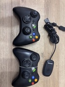 2 pady od Xbox 360 + Microsoft receiver