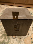 Skrzynka wojskowa metalowa