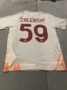 Koszulka AS Roma Nicoli Zalewskiego z autografem