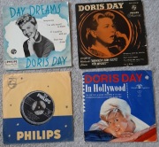 DORIS DAY - 4 single (dreams…in Hollywood…whatever will be…mannen…)