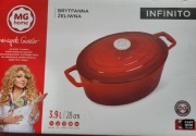 MG HOME Infinito Brytfanna żeliwna 28cm 3,9l Magda Gessler 