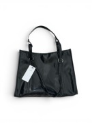 Torebka typu shopper z ozdobnymi paskami, Sinsay, średnia