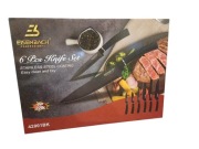 Zestaw 6 noży kuchennych EISENBACH Professional | Powłoka INOX | NOWE