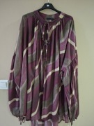 Bluzka mgiełka plus size 