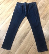 Spodnie męskie dżinsy elast Denim Co. W36/L32 granat 45zł