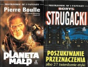 Pierre Boulle PLANETA MAŁP / Borys Strugacki POSZUKIWANIE PRZEZNACZENIA