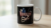 Resident Evil 2 1998 gra retro prezent dla gracza geeka kubek ceramiczny 