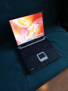 Retro laptop Toshiba w ładnym stanie wizualnym Pentium 4 ATI pod retro gry!