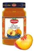 Dżem z brzoskwiń 280gr brzoskwinia Gomar Pińczów