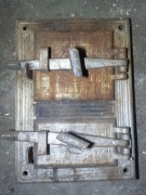 Drzwiczki żeliwne do pieca kominka wędzarni 