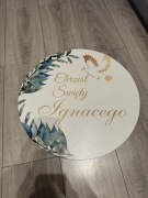 Tablica pamiątkowa chrzest święty Ignacego Ignacy