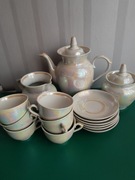 Porcelanowy serwis kawowy  Prl 