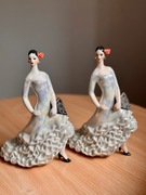 Carmen tancerka flamenco. Figurka porcelanowa Koresteń