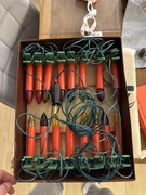 Lampki komplet choinkowy PRL