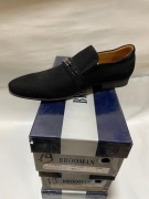 Półbuty BROOMAN męskie, skórzane.