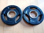 GUMOWANY TALERZ OLIMPIJSKI ŻELIWNY UNDERFIT 2 x 1,25 KG