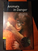Animals in Danger - książka do nauki języka angielskiego z płytą CD