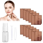 180 Taśm do Powiek z Pęsetą Widelcem Atomizerem XLL + kredka do oczu 