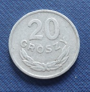 Moneta 20 groszy 1963 r.