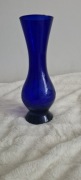 Niebieski wazon PRL 