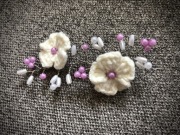 Subtelna ozdoba do włosów handmade