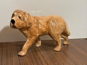 Pies duża figurka porcelanowa ładna 