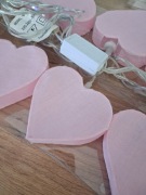 Lampki, girlanda serca