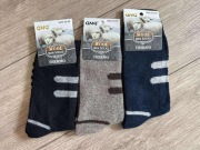 Skarpety męskie wełniane z angory 3 pary