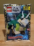 Lego Jurassic World 122006 dinozaur triceratops saszetka klocki