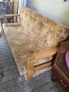 Komplet wypoczynkowy 2 fotele stół wersalka 