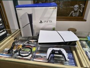 Konsola PS5 slim z napędem. Komplet. Gwarancja