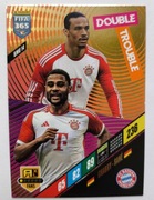PANINI FIFA 365 2024. GNABRY- SANE  nr.BMU14. DOUBLE TROUBLE