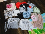 Paka ubrań dziewczęcych rozm. A/140 Nike,Zara,Cropp,H&M,HelloKitty 