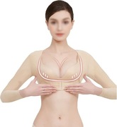 Shapewear Topy Kamizelka z korektorem postawy beżowa M LINDEX kompresyjne