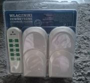 WŁĄCZNIKI ZEWNĘTRZNE STEROWANE PILOTEM – IP44