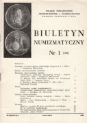 Biuletyn Numizmatyczny 1/1961