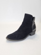 Ryłko sztyblety ocieplane. Skóra naturalna, zamsz naturalny rozmiar 40