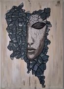 Wytrwałość 50x70 cm farby akrylowe