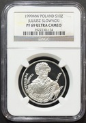 10 ZŁ 1999, JULIUSZ SŁOWACKI NGC PF69 UC #38