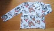 Bluzka Zara z psami 8 lat