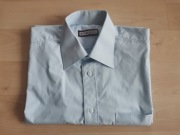 Koszula męska firmy Konsul, błękitna, wizytowa, rozmiar 39/182-188