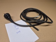Kabel zasilający czarny, PE+N, 10/16A,250V, 3 m