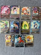 Dragon Ball Super Fusion World FB03 ZESTAW 11 KART SR 