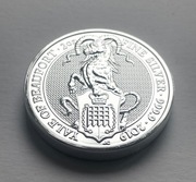 Bestie Królowej: Yale of Beaufort, 2 uncje srebra, 2019