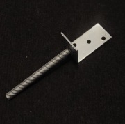 Kotwa Podstawa słupa typ L 80x60x120 Ocynk gr. 4mm NOWE