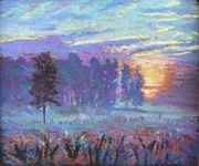 "MGŁY TUŻ NAD RANEM", pastele