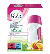 Veet Natural NOWY Elektryczny zestaw do depilacji ciepłym woskiem