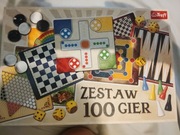 Gra planszowa Zestaw 100 gier Trefl
