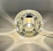 LAMPKA PEILL PUTZLER KRYSTAL GLASS 70s 